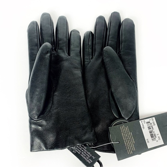 Fownes Leather Fur Lined Gloves Size Small - Picture 11 of 16